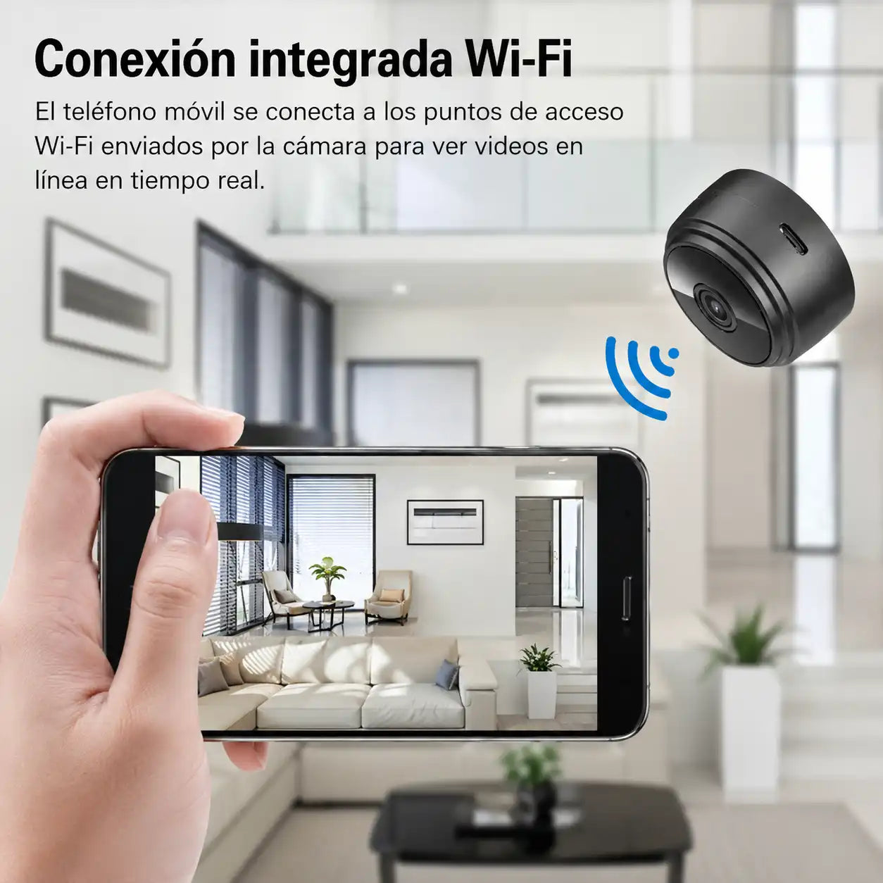 MINI CÁMARA DE SEGURIDAD A9 HD