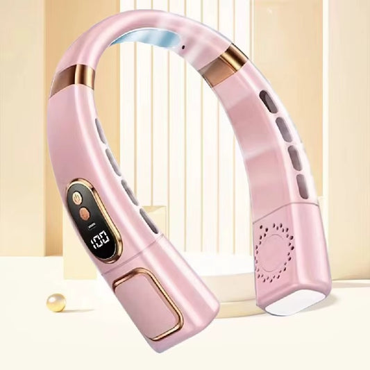 Ventilador de Cuello Portatil con Luz Led