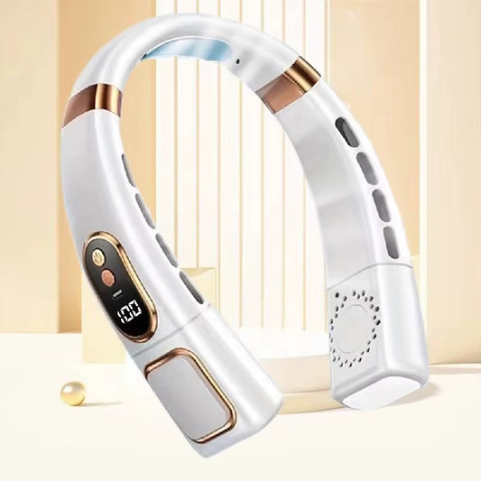Ventilador de Cuello Portatil con Luz Led